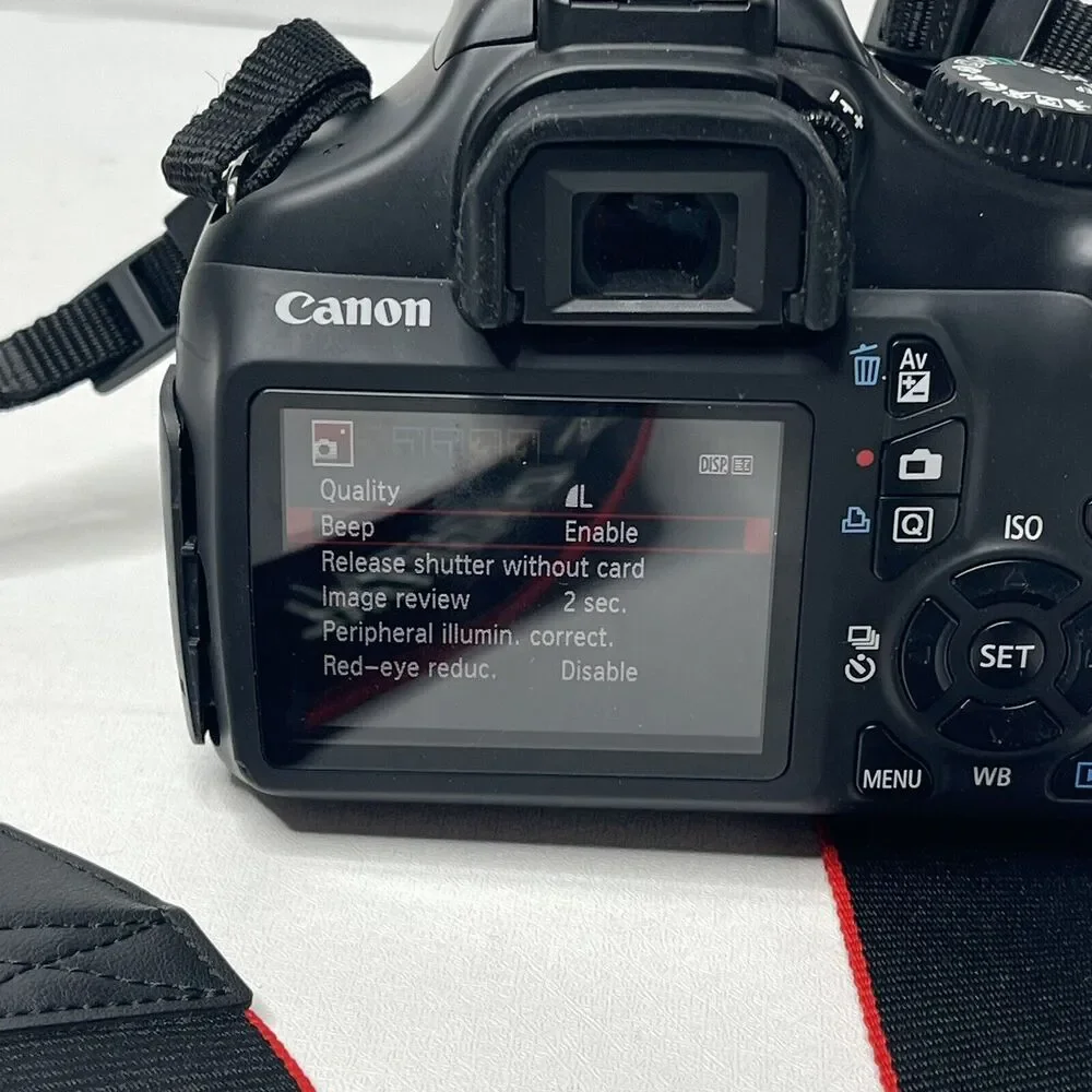 Canon EOS 1100D Camera (Rebel T3) Bundle Lenses, bag, flash and accessories
